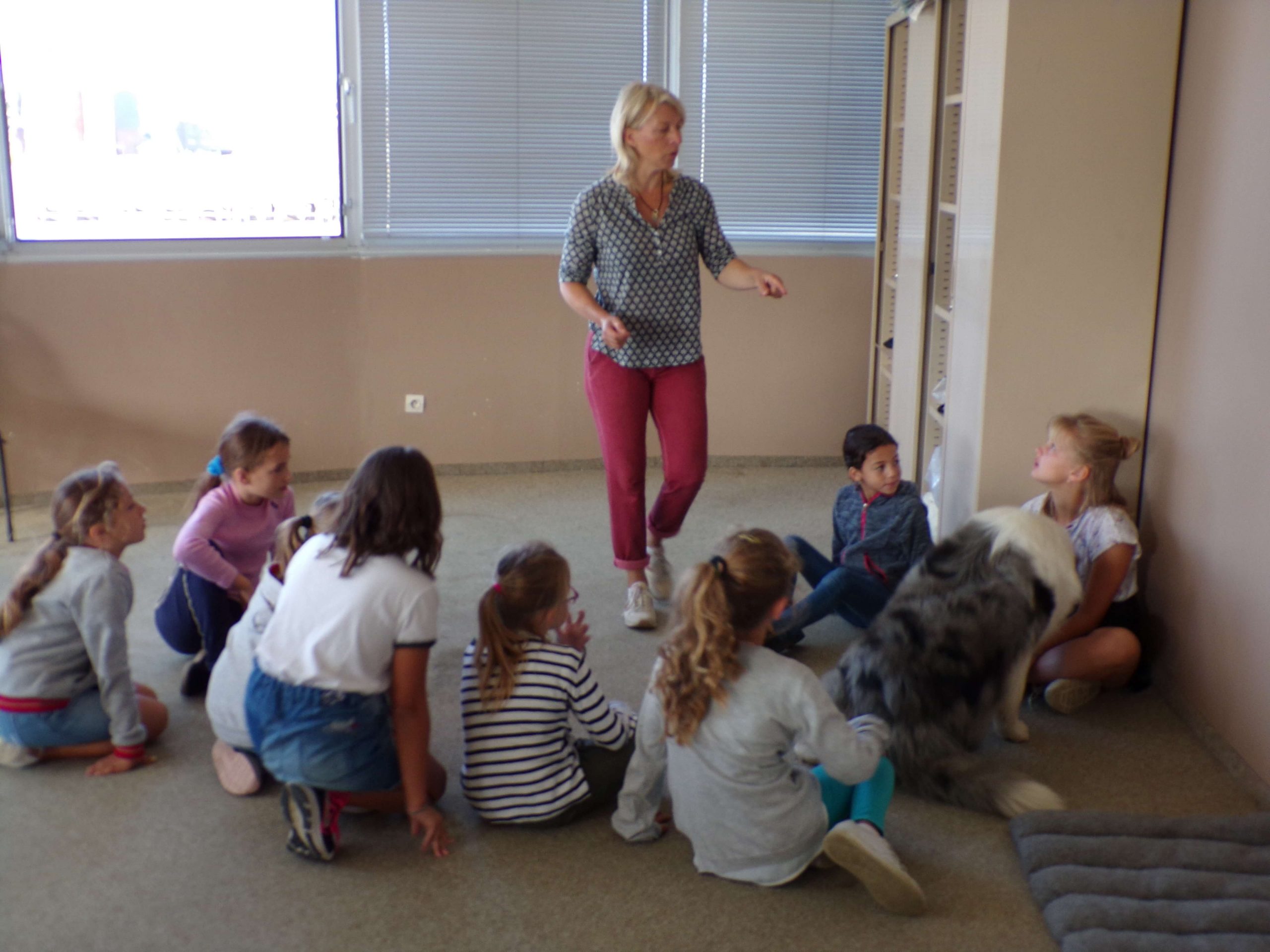 Ateliers collectif enfants - Mediation animale Canitherapie Lilou Brun 7